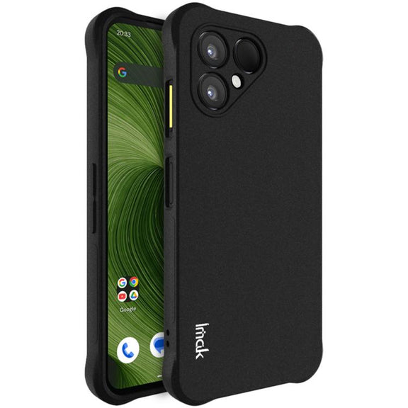 For Fairphone Gen.6 / e / OS Gen.6 imak Shockproof Airbag TPU Phone Case(Matte Black)