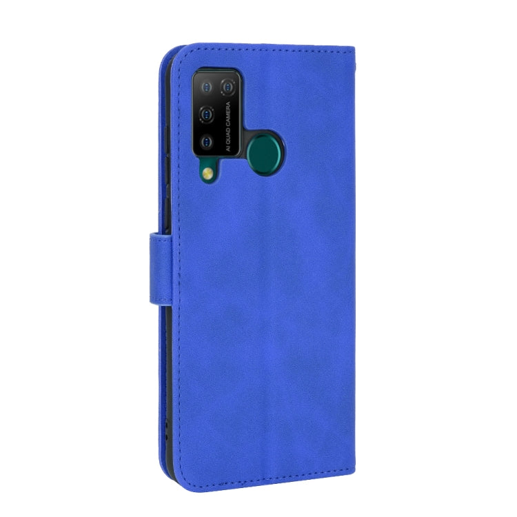 For DOOGEE N20 Pro Solid Color Skin Feel Magnetic Buckle Horizontal Flip Calf Texture PU Leather Case with Holder & Card Slots & Wallet(Blue) - More Brand by PMC TechLife | Online Shopping South Africa | PMC TechLife | Buy Now Pay Later Mobicred