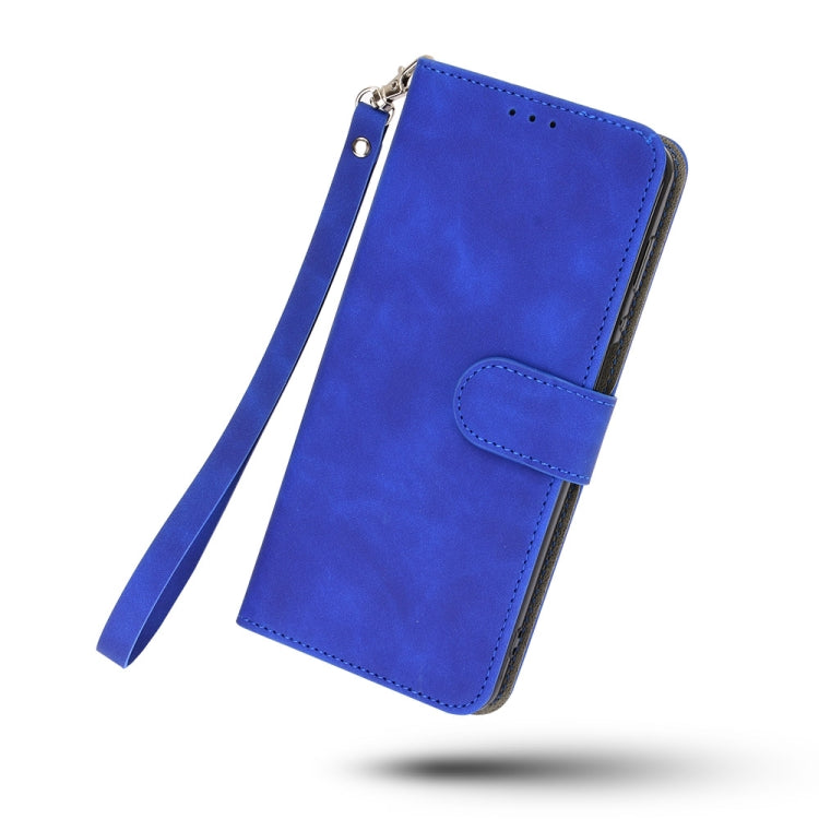 For DOOGEE N20 Pro Solid Color Skin Feel Magnetic Buckle Horizontal Flip Calf Texture PU Leather Case with Holder & Card Slots & Wallet(Blue) - More Brand by PMC TechLife | Online Shopping South Africa | PMC TechLife | Buy Now Pay Later Mobicred