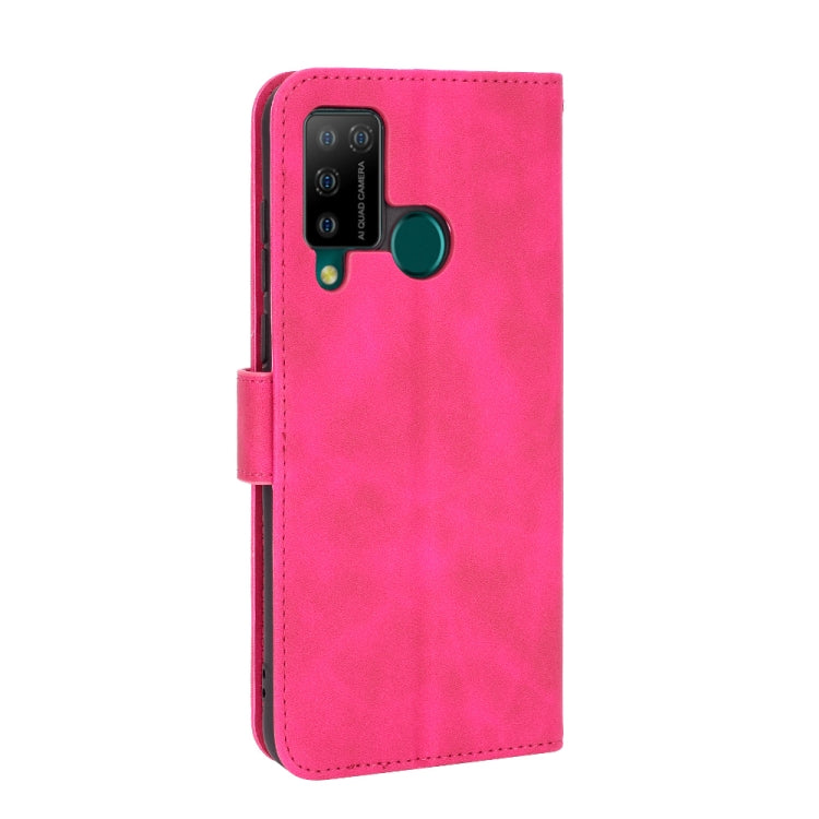 For DOOGEE N20 Pro Solid Color Skin Feel Magnetic Buckle Horizontal Flip Calf Texture PU Leather Case with Holder & Card Slots & Wallet(Rose Red) - More Brand by PMC TechLife | Online Shopping South Africa | PMC TechLife | Buy Now Pay Later Mobicred