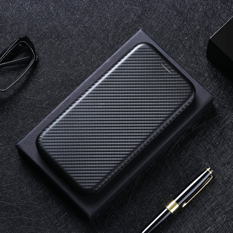For DOOGEE N20 Pro Carbon Fiber Texture Horizontal Flip TPU + PC + PU Leather Case with Card Slot(Black) - More Brand by PMC TechLife | Online Shopping South Africa | PMC TechLife | Buy Now Pay Later Mobicred
