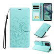 For Motorola Moto G35 5G Embossed Heart Dog RFID Blocking Wallet Leather Phone Case(Green) - free shipping - PMC TechLife - Order now!