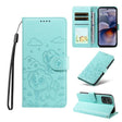 For Motorola Moto G55 5G Embossed Heart Dog RFID Blocking Wallet Leather Phone Case(Green) - free shipping - PMC TechLife - Order now!
