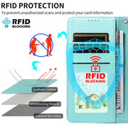 For Motorola Moto G85 5G Embossed Heart Dog RFID Blocking Wallet Leather Phone Case(Green)