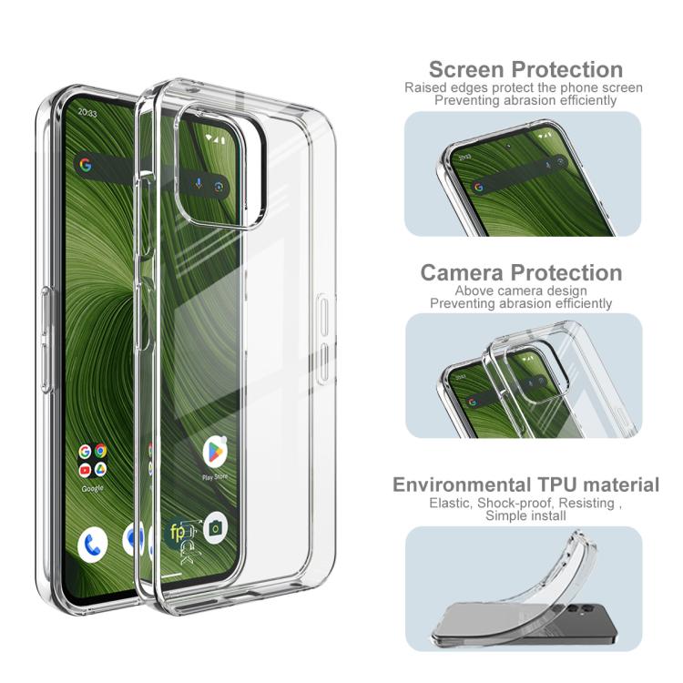For Fairphone Gen.6 / e / OS Gen.6 imak UX-10 Series Transparent Shockproof TPU Phone Case(Transparent) - free shipping - PMC TechLife - Order now!