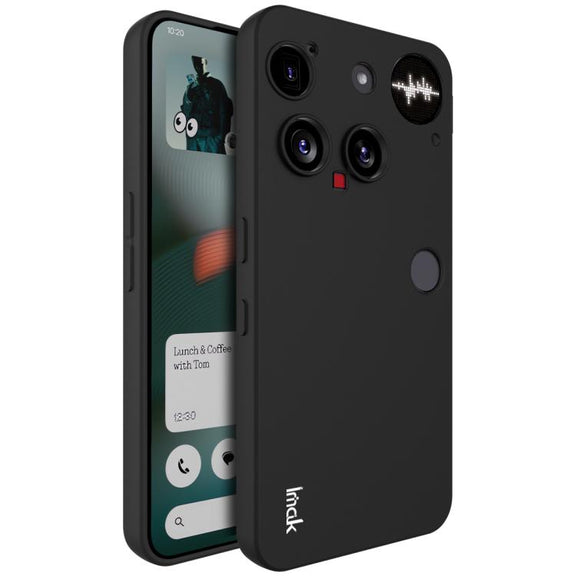 For Nothing phone 3 IMAK UC-3 Series Shockproof Frosted TPU Phone Case(Black)