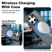 For Motorola Edge 60 Fusion IMAK Chocolate Series TPU + PET MagSafe Phone Case(Black)