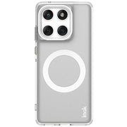 For Motorola Edge 60 Fusion IMAK Chocolate Series TPU + PET MagSafe Phone Case(White)