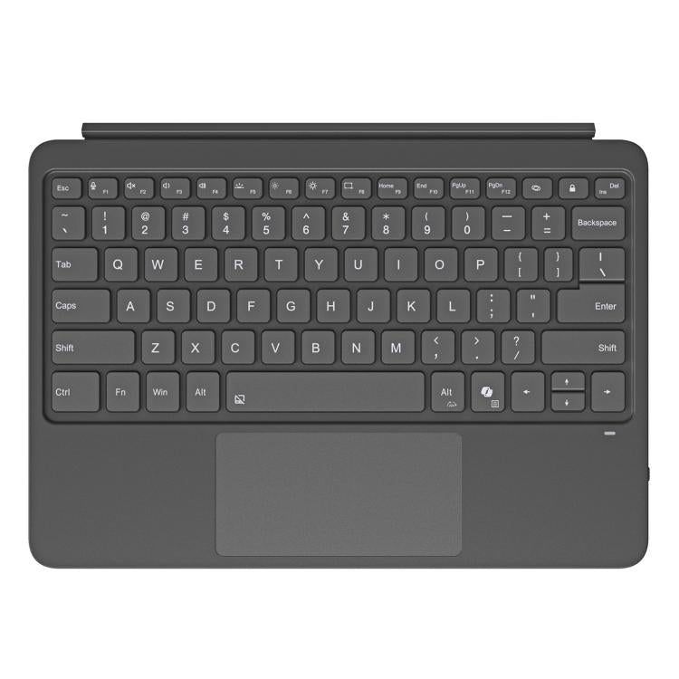 For MicroSoft Surface Pro 12 Backlight Tablet Bluetooth Keyboard with Touch Pad(Grey) - free shipping - PMC Jewellery - Order now!