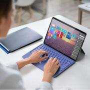 For MicroSoft Surface Pro 12 Backlight Tablet Bluetooth Keyboard with Touch Pad(Grey)