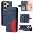 For Huawei Pura 80 5G Dual-color Splicing Flip Leather Phone Case(Blue) - free shipping - PMC TechLife - Order now!