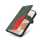 For Huawei Pura 80 5G Dual-color Splicing Flip Leather Phone Case(Green)