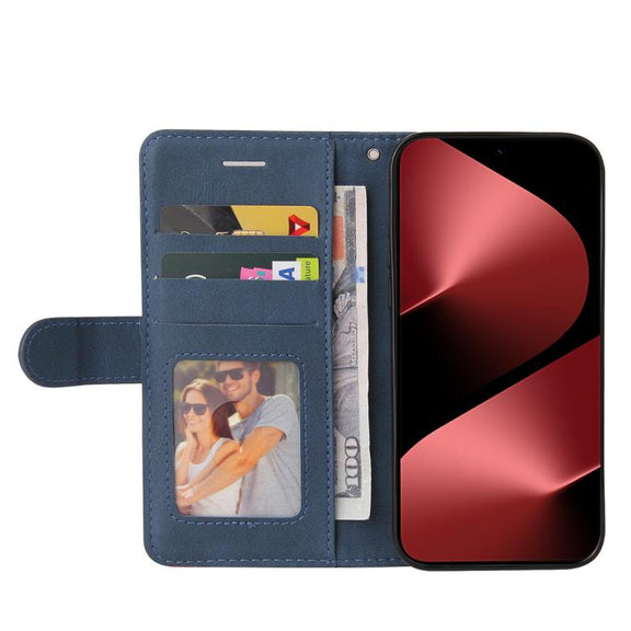 For Huawei Pura 80 Pro 5G Dual-color Splicing Flip Leather Phone Case(Blue)