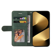 For Huawei Pura 80 Ultra 5G Dual-color Splicing Flip Leather Phone Case(Green)