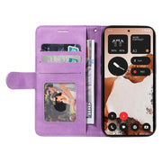 For Nothing CMF Phone 2 Pro Dual-color Splicing Flip Leather Phone Case(Purple)