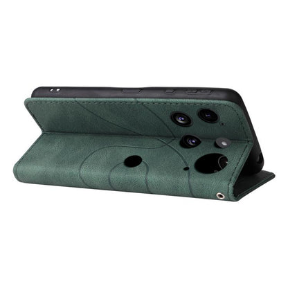 For Nothing Phone 3 Dual-color Splicing Flip Leather Phone Case(Green) - free shipping - PMC Jewellery - Order now!
