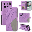 For Nothing Phone 3 Dual-color Splicing Flip Leather Phone Case(Purple) - free shipping - PMC TechLife - Order now!