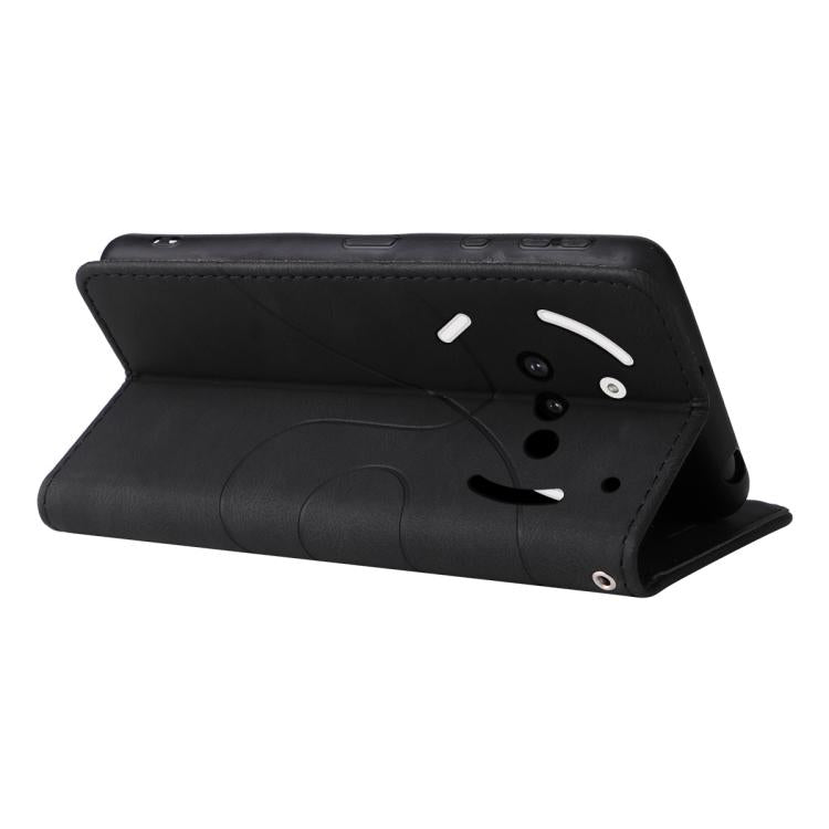 For Nothing Phone 3A Dual-color Splicing Flip Leather Phone Case(Black) - free shipping - PMC Jewellery - Order now!