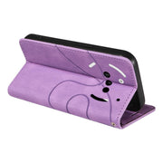 For Nothing Phone 3A Dual-color Splicing Flip Leather Phone Case(Purple)