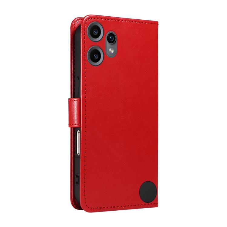 For Nothing CMF Phone 2 Pro Cat and Bee Embossed Flip Leather Phone Case(Red) - free shipping - PMC Jewellery - Order now!