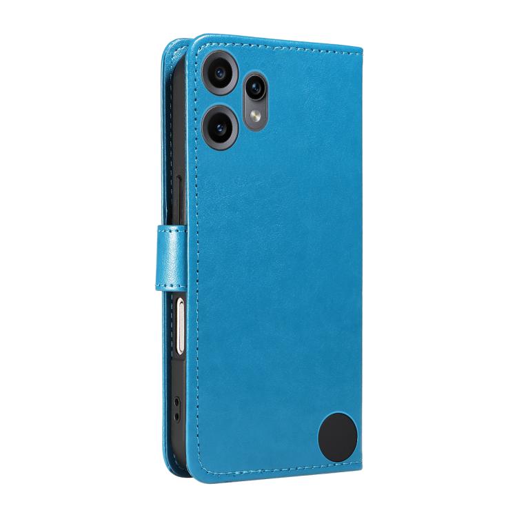 For Nothing CMF Phone 2 Pro Cat and Bee Embossed Flip Leather Phone Case(Blue) - free shipping - PMC Jewellery - Order now!