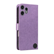 For Nothing CMF Phone 2 Pro Cat and Bee Embossed Flip Leather Phone Case(Purple)