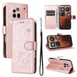 For Nothing Phone 3A Pro Cat and Bee Embossed Flip Leather Phone Case(Rose Gold) - free shipping - PMC TechLife - Order now!