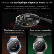 F38 Dual-ear Bluetooth Earphone Smart Watch IP67 Supports Heart Rate Monitoring, Watchband:Silicone(Silver)