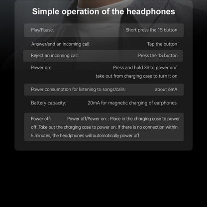 F38 Dual-ear Bluetooth Earphone Smart Watch IP67 Supports Heart Rate Monitoring, Watchband:Leather(Silver) - free shipping - PMC Jewellery - Order now!