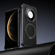 For Huawei Mate 60 Pro+ Metal Frameless Plain Leather MagSafe Holder Phone Case(Black) - free shipping - PMC TechLife - Order now!