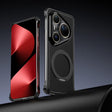For Huawei Pura 80 Pro+ 5G Metal Frameless Plain Leather MagSafe Holder Phone Case(Black) - free shipping - PMC TechLife - Order now!