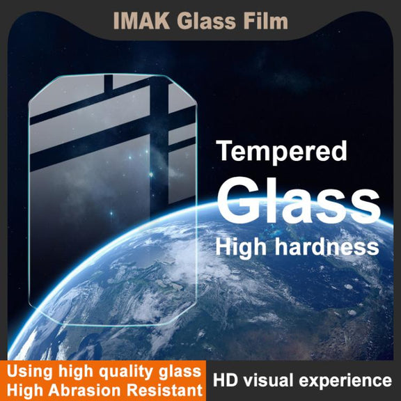 For Garmin Edge MTB imak H Series Full Screen Tempered Glass Film
