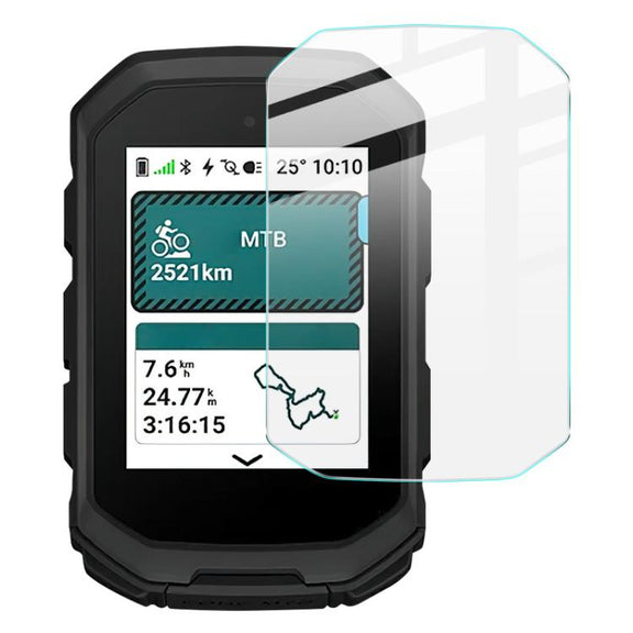 For Garmin Edge MTB imak H Series Full Screen Tempered Glass Film
