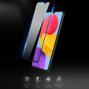 10 PCS For Samsung Galaxy M13 4G DUX DUCIS 0.33mm 9H Medium Alumina HD Full Screen Tempered Glass Film (Black)