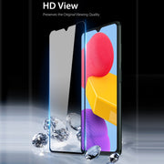 10 PCS For Samsung Galaxy M13 4G DUX DUCIS 0.33mm 9H Medium Alumina HD Full Screen Tempered Glass Film (Black)