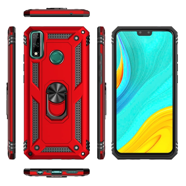 For Huawei Y8s Shockproof TPU + PC Protective Case with 360 Degree Rotating Holder(Black) - Huawei Cases by PMC TechLife | Online Shopping South Africa | PMC TechLife