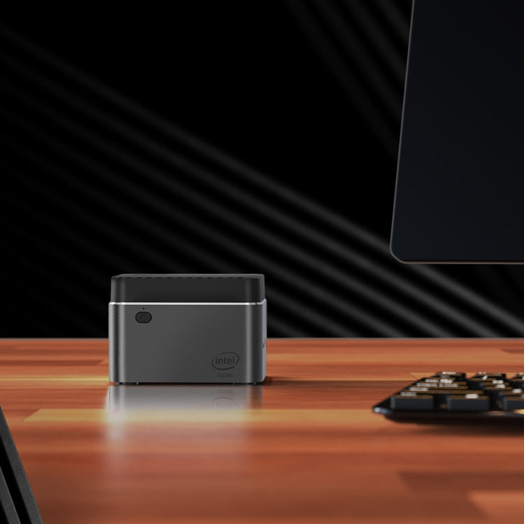 GMK NucBox Windows 10 System Mini PC, Intel Celeron J4125 Quad Core 64bit 14nm 2GHz-2.7GHz, Support WiFi & Bluetooth & RJ45, 8GB+128GB,EU Plug - Windows Mini PCs by PMC TechLife | Online Shopping South Africa | PMC TechLife | Buy Now Pay Later Mobicred