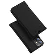 For iPhone 12 / 12 Pro DUX DUCIS Skin Pro Series Horizontal Flip PU + TPU Leather Case with Holder & Card Slots(Black) - iPhone 12 / 12 Pro Cases by DUX DUCIS | Online Shopping South Africa | PMC TechLife | Buy Now Pay Later Mobicred