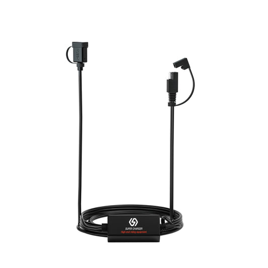 WUPP CS-1186B1 Motorcycle SAE Single USB Port Fast Charging Charger - free shipping - PMC Jewellery - Order now!