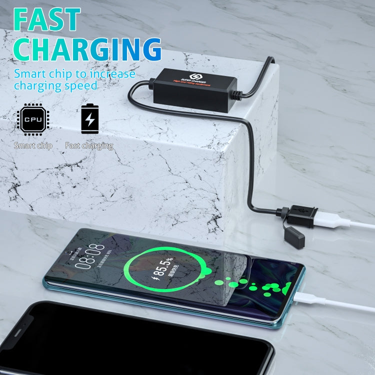 WUPP CS-1186B1 Motorcycle SAE Single USB Port Fast Charging Charger - free shipping - PMC Jewellery - Order now!