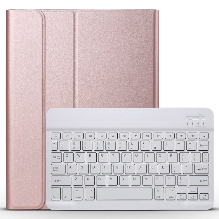 A098 Detachable Ultra-thin ABS Bluetooth Keyboard Tablet Case For iPad Air 4 / Air 5 / Pro 11 inch 2022 / 2021 / 2020 / 2018 , with Stand(Rose Gold) - For iPad Air by PMC TechLife | Online Shopping South Africa | PMC TechLife | Buy Now Pay Later Mobicred