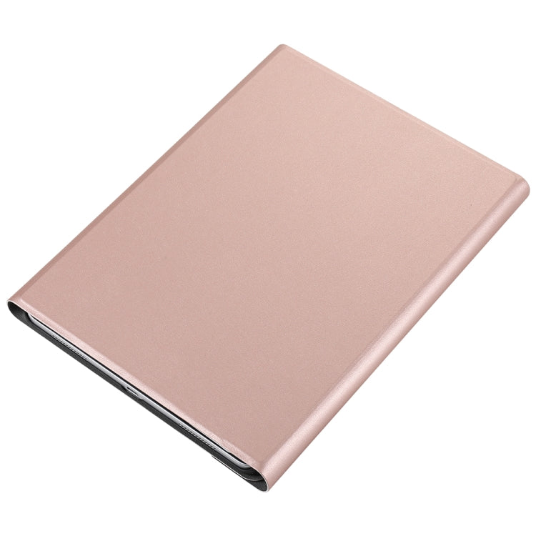 A098 Detachable Ultra-thin ABS Bluetooth Keyboard Tablet Case For iPad Air 4 / Air 5 / Pro 11 inch 2022 / 2021 / 2020 / 2018 , with Stand(Rose Gold)