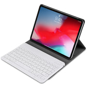 A098 Detachable Ultra-thin ABS Bluetooth Keyboard Tablet Case For iPad Air 4 / Air 5 / Pro 11 inch 2022 / 2021 / 2020 / 2018 , with Stand(Rose Gold)