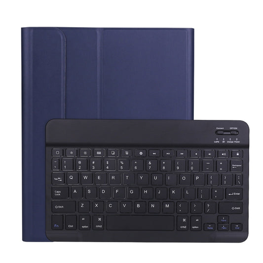 A098B TPU Detachable Ultra-thin Bluetooth Keyboard Tablet Case for iPad Air 11 2024 / 2025 / Air 4 10.9 inch 2020, with Stand & Pen Slot(Dark Blue) - For iPad Air by PMC Jewellery | Online Shopping South Africa | PMC Jewellery | Buy Now Pay Later Mobicred