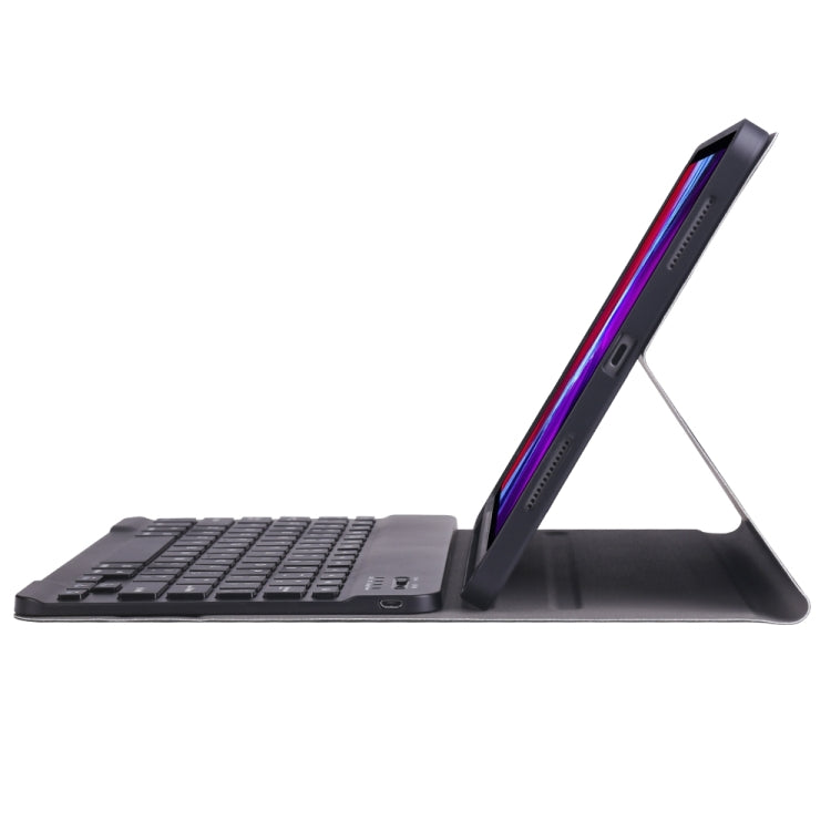 A098B TPU Detachable Ultra-thin Bluetooth Keyboard Tablet Case for iPad Air 11 2024 / 2025 / Air 4 10.9 inch 2020, with Stand & Pen Slot(Dark Blue) - For iPad Air by PMC Jewellery | Online Shopping South Africa | PMC Jewellery | Buy Now Pay Later Mobicred