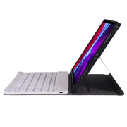 A098BS Detachable Ultra-thin Backlight Bluetooth Keyboard Tablet Case for iPad Air 11 2024 / 2025 / Air 4 10.9 inch 2020, with Stand & Pen Slot(Gold)