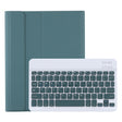 For iPad Air 11 2024 / 2025 / Air 4 2020 / Air 5 2022 A098B Detachable ABS Ultra-thin Candy Colors Bluetooth Keyboard Tablet Case with Stand & Pen Slot(Dark Green) - For iPad Air by PMC TechLife | Online Shopping South Africa | PMC TechLife | Buy Now Pay Later Mobicred