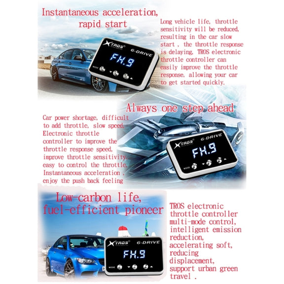 For Toyota Prado 2009+ TROS TS-6Drive Potent Booster Electronic Throttle Controller