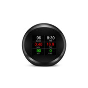 P11 OBD2 + GPS Mode Car HUD Head-up Display Water Temperature / Vehicle Speed / Voltage / Fuel Consumption Display, Speed Alarm
