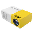 J9 1920x1080P 15 ANSI Portable Home Theater Mini LED HD Digital Projector, Basic Version, AU Plug(Yellow White) - Mini Projector by PMC TechLife | Online Shopping South Africa | PMC TechLife | Buy Now Pay Later Mobicred